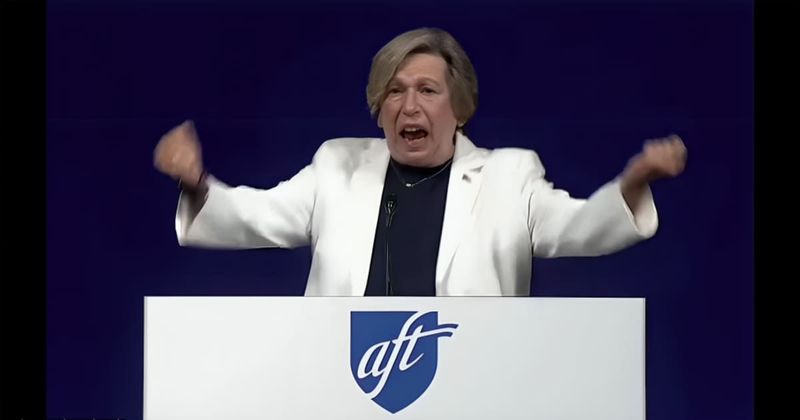 Fact Check: Is AFT president 'unhinged' in viral clip, or missing key context?
