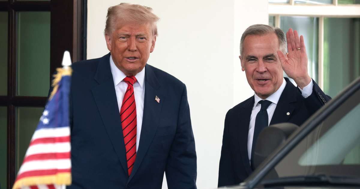 Donald Trump said he would contact Canadian Prime Minister Mark Carney to discuss the situation and claimed the recurring smoke crisis was imposing significant costs on the US (Alex Wong/Getty Images)