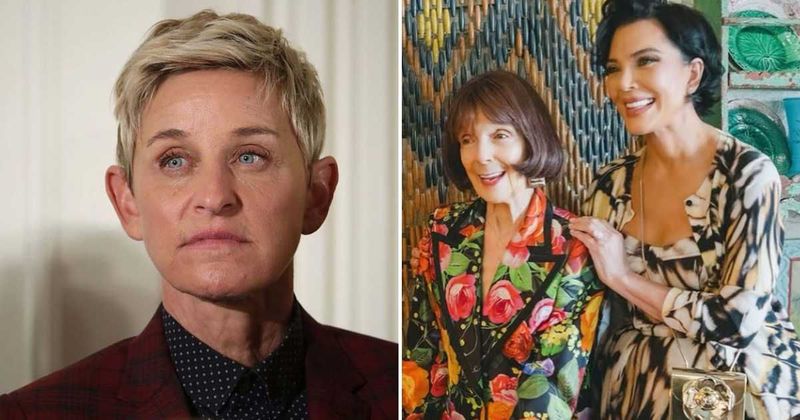Ellen DeGeneres comforts Kris Jenner after Mary Jo Campbell's death: 'can't imagine the grief'