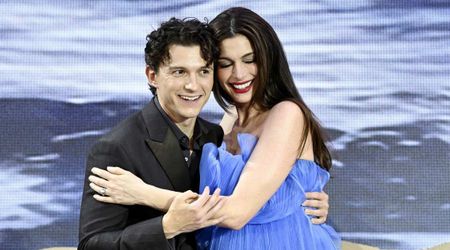 Anne Hathaway applauds Tom Holland after learning he inspired a father to get sober