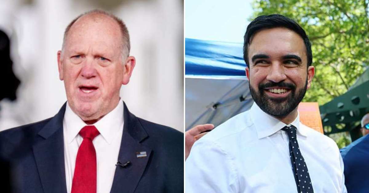 Tom Homan argued Zohran Mamdani's stance would not change federal enforcement policy (Getty Images)