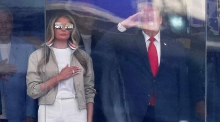 Melania Trump supports American fashion with all-US designer look at World Cup final