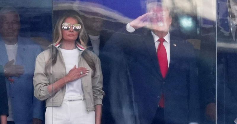 Melania Trump supports American fashion with all-US designer look at World Cup final