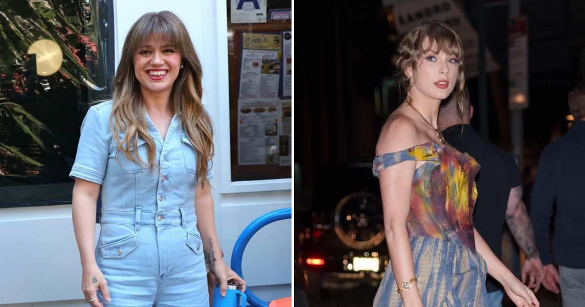 Kelly Clarkson joked about being 'ballin' on a budget' as she compared her wealth to Taylor Swift during her Las Vegas residency (Getty Images, XNY/Star Max/GC Images)