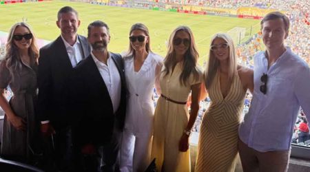 From Ivanka to Lara Trump: First family turns heads with stylish looks at World Cup final