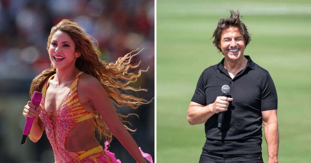 Shakira reignited past dating rumors after sharing a rare photo with Tom Cruise from the FIFA World Cup final, reviving speculation about their bond (Ian MacNicol/Getty Images, Marvin Ibo Guengoer - GES Sportfoto/Getty Images)