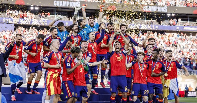 Fact Check: Did FIFA edit Trump out of World Cup trophy celebration photos?