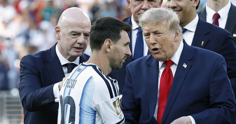 Fact Check: Did Lionel Messi refuse to make eye contact with Trump during the medal ceremony?