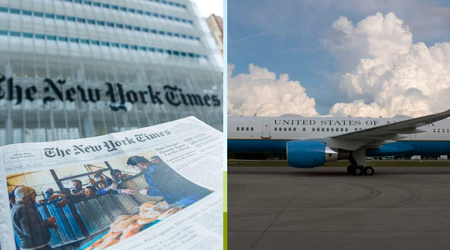 DOJ sought phone records of NYT reporters' spouses and a parent in Air Force One leak probe