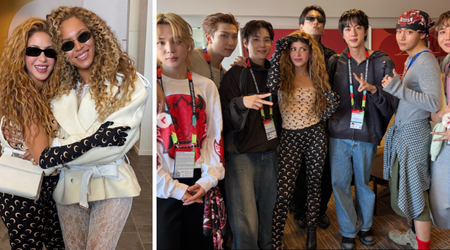 Shakira shares behind-the-scenes look at FIFA World Cup final with Beyonce, BTS and more stars