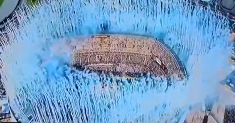 Fact Check: Does Argentina's flag-colored fireworks prove the World Cup was rigged?