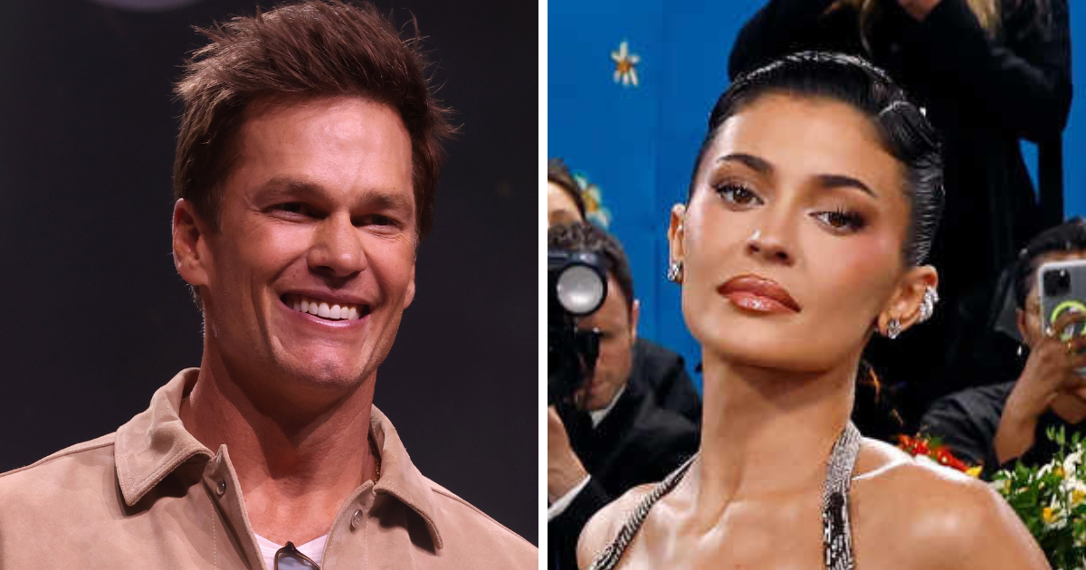 Kylie Jenner's daughter Stormi hilariously photobombs Tom Brady's family photo at FIFA World Cup final