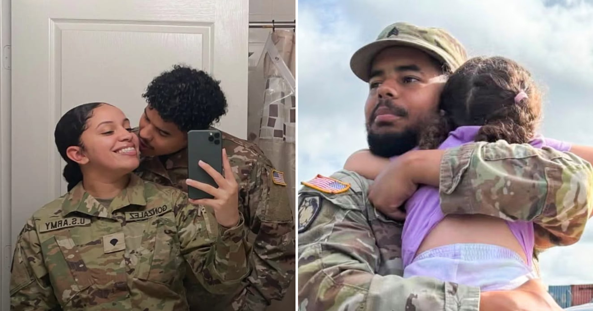 Heartbreaking tributes to US soldier killed in Iraq shared by widow spark wave of grief online. (Mia Swinton/ Facebook)