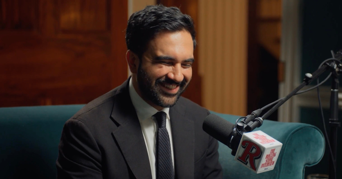 Zohran Mamdani has finally reacted to one of Donald Trump’s more unusual compliments after the president described the New York City mayor as a 'charming and good-looking guy' (Screengrab/@RollingStone/X)