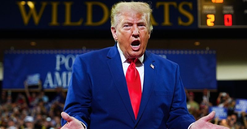 Trump says he 'may be crying' if Democrats retake power and make Puerto Rico and DC states