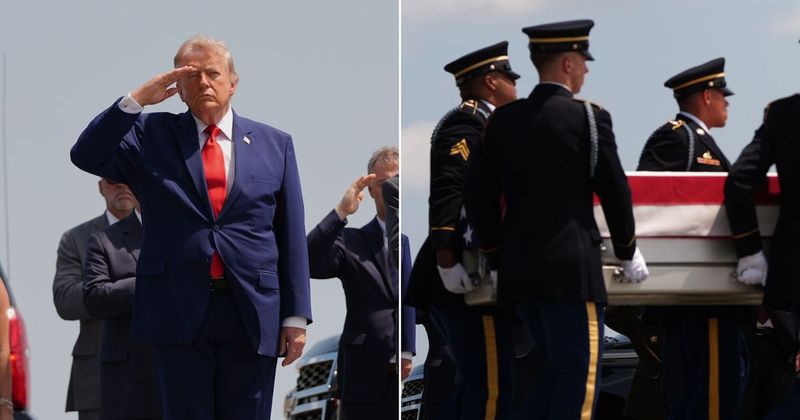 Trump claims fallen soldiers backed his Iran mission: 'We can't let Iran have a nuclear weapon'