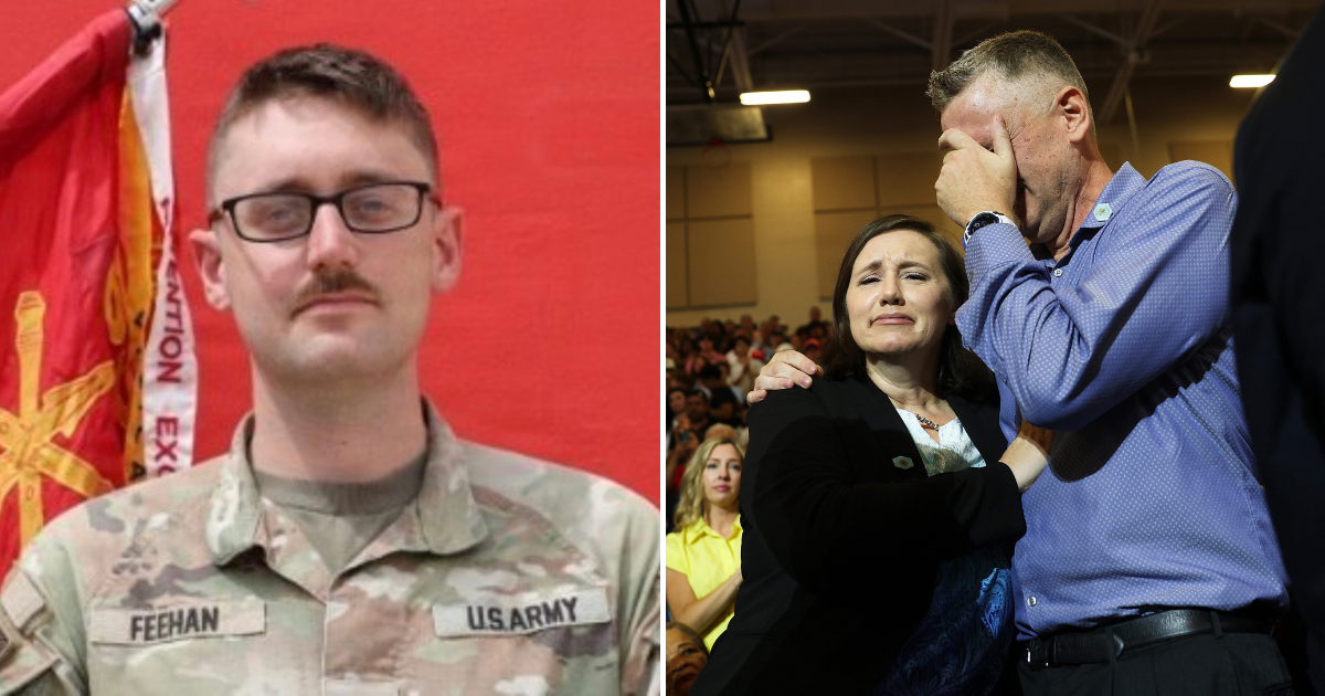 The Feehan family will use Tyler James Feehan's military death gratuity to fund an ROTC scholarship, with plans to expand it nationwide (US Army, Getty Images)