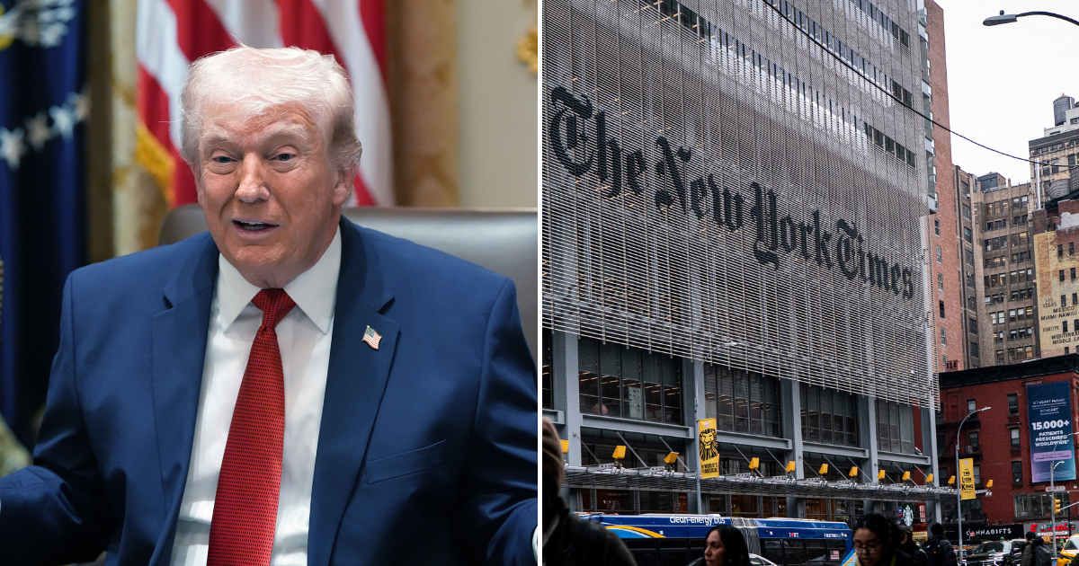 The Justice Department withdrew subpoenas seeking testimony and phone records from The New York Times journalists (AP Images/Getty Images)