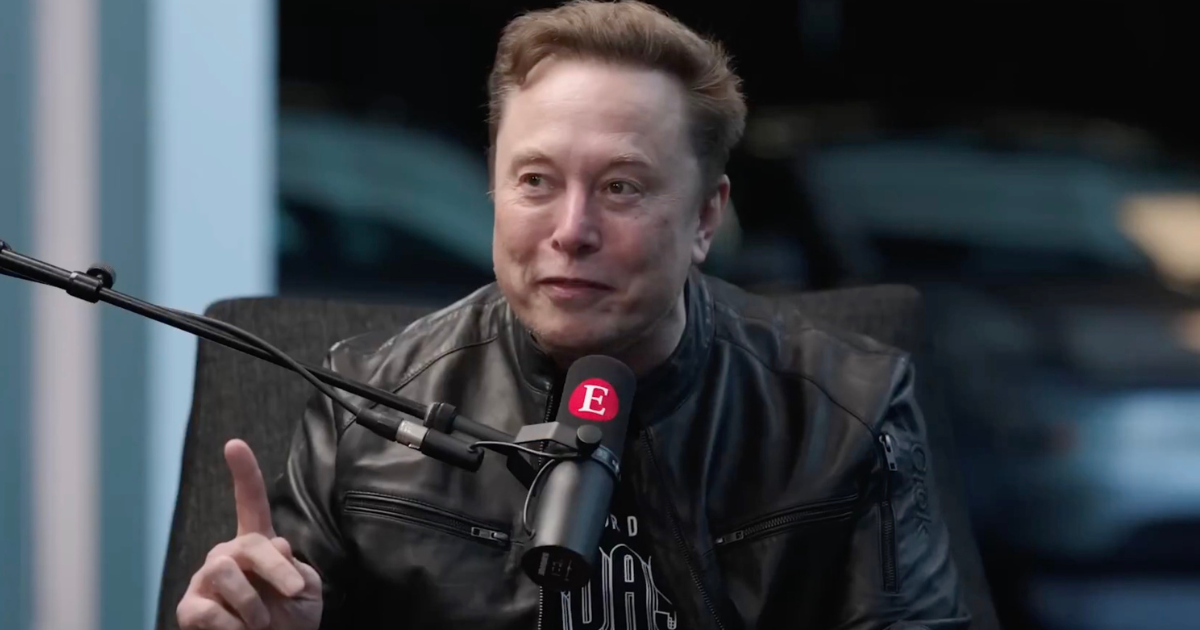 Elon Musk rejected being described as 'far-right' during an interview with The Economist, arguing that positions such as secure borders, safe cities and responsible government spending were once widely accepted across the political spectrum (@EricLDaugh/X