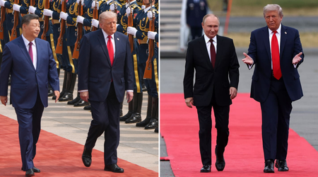 Trump reveals new details of conversations with Xi and Putin as Iran tensions persist