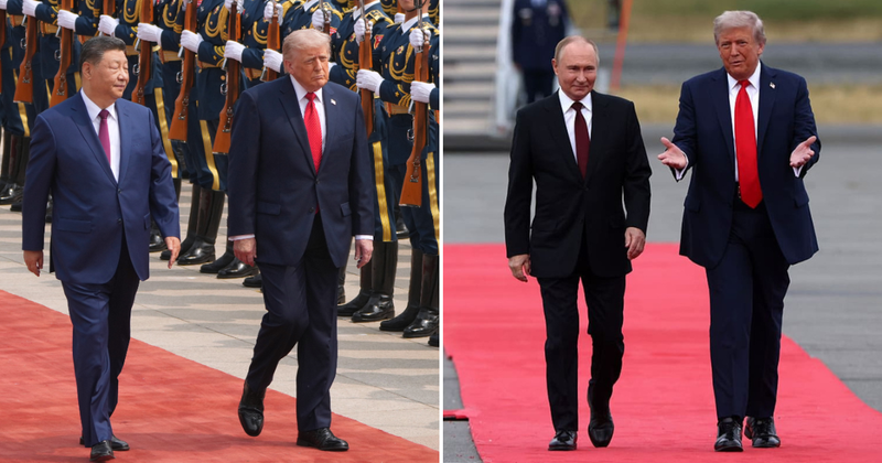 Trump reveals new details of conversations with Xi and Putin as Iran tensions persist