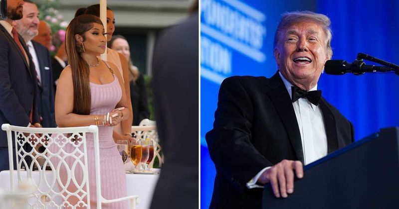 Trump jokes WHCD shooting scare ‘caused Nicki Minaj to start twerking’