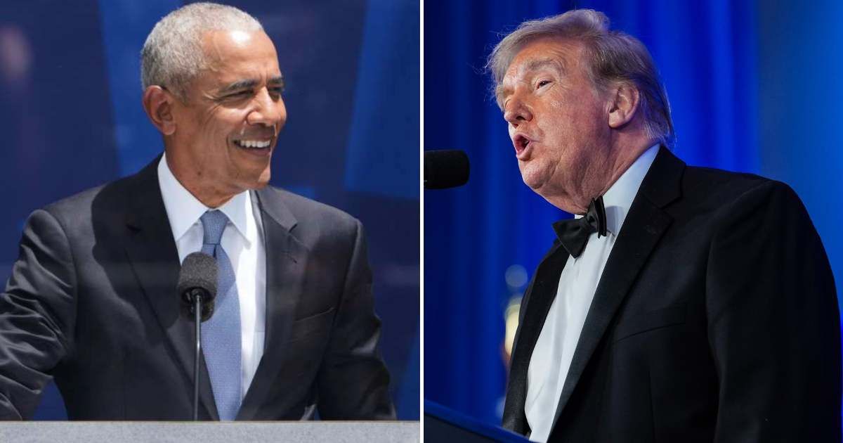 Trump recalled Barack Obama's 2011 White House Correspondents' Dinner remarks and said the jokes were respectful (AP Photo, Getty Images)