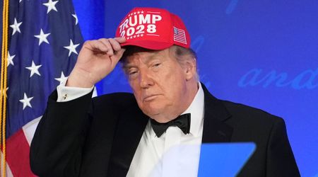 Trump dons ‘Trump 2028’ hat, jokes about fourth-term run and says he ‘won three times’ at WHCD