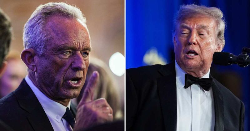 Trump jokes RFK Jr ‘personally ran over the cow’ served at WHCD dinner