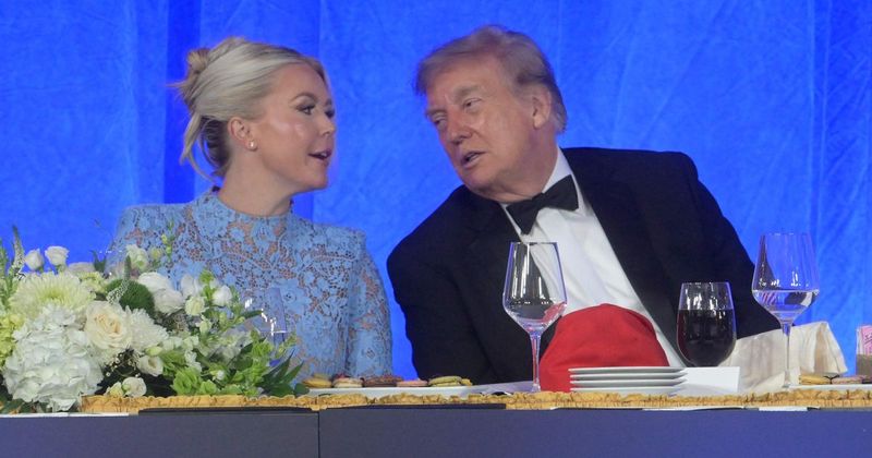 Trump says Karoline Leavitt 'can be nasty' if needed, honors his 'favorite' press secretary at WHCD