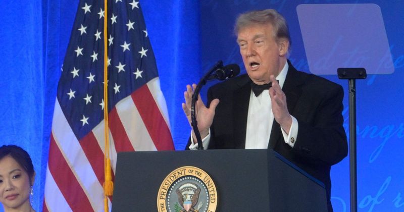 Trump slams media as 'largest group of Trump Derangement Syndrome people' at WHCD
