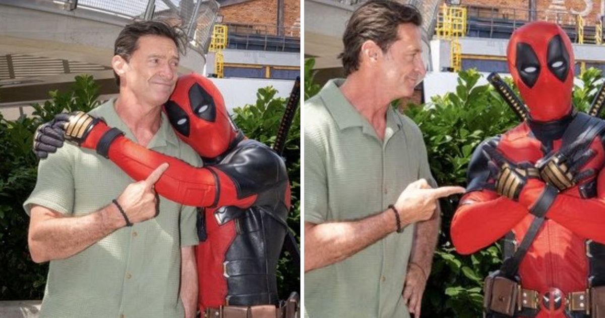 Hugh Jackman gave Marvel fans a nostalgic surprise during a visit to Disneyland Paris when he posed with a Deadpool cosplayer, recreating the iconic pairing of Wolverine and Deadpool (@RealHughJackman/X)