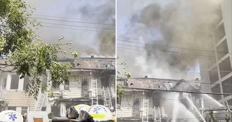 Massive Queens fire leaves 78-year-old woman dead as over 250 responders battle inferno