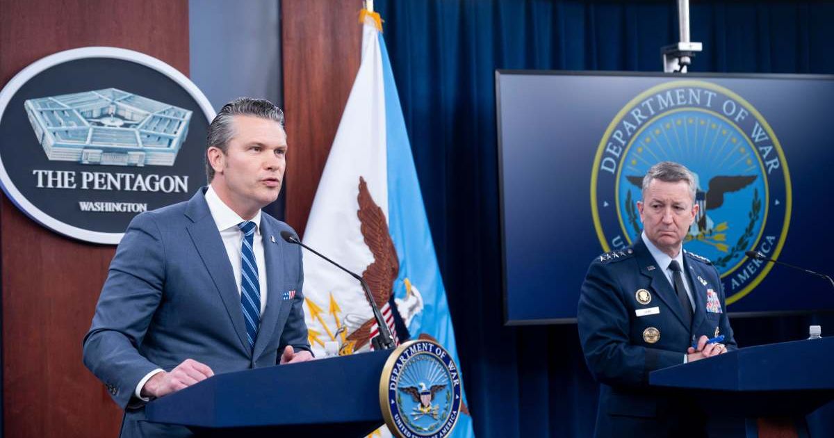 The timing of the accounting change has drawn fresh attention to how the administration is defining the current phase of the conflict as legal scrutiny intensifies. (AP Photo/Kevin Wolf)