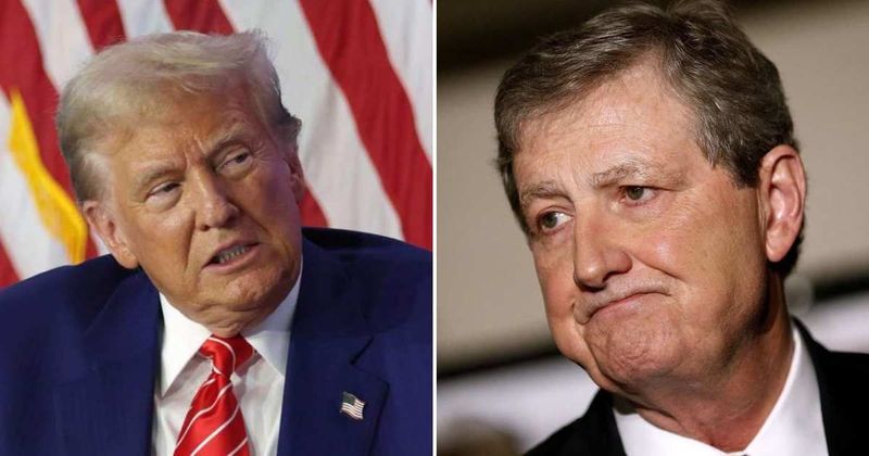 'Kill a few chickens to scare the monkeys': John Kennedy claims Trump likes daily Iran strikes