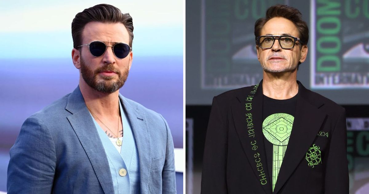 Chris Evans returned to the Marvel Cinematic Universe after eight years, saying Robert Downey Jr's 'Avengers: Doomsday' comeback inspired his return (Joe Maher/Getty ImagesJesse Grant/Getty Images for Disney)