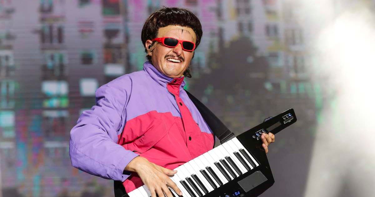 Oliver Tree died in a mid-air helicopter collision in Brazil on June 14 (Srdjan Stevanovic/Getty Images)