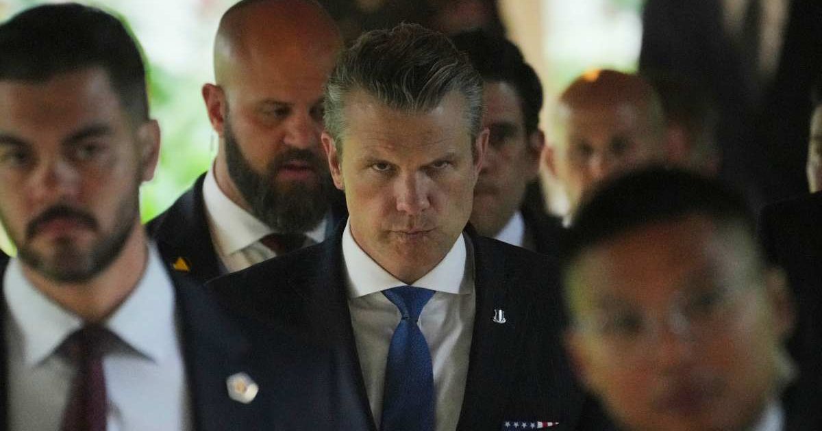 The GOP senators are turning against Defence Secretary Pete Hegseth for failed strategies that have led to continued war, arguing lost confidence. (AP Photo/Achmad Ibrahim)
