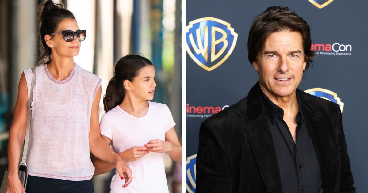 Tom Cruise and Katie Holmes' daughter Suri reportedly legally dropped her father's last name after years of estrangement (Getty Images)