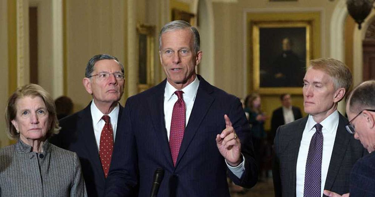 Trump urged supporters to contact Senate Majority Leader John Thune to pressure him to advance the measure (Getty Images)
