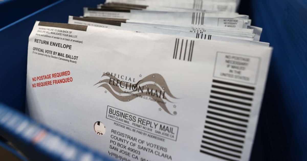 US Postal Service planned to stop delivering mail ballots to states without voter lists (Getty Images)