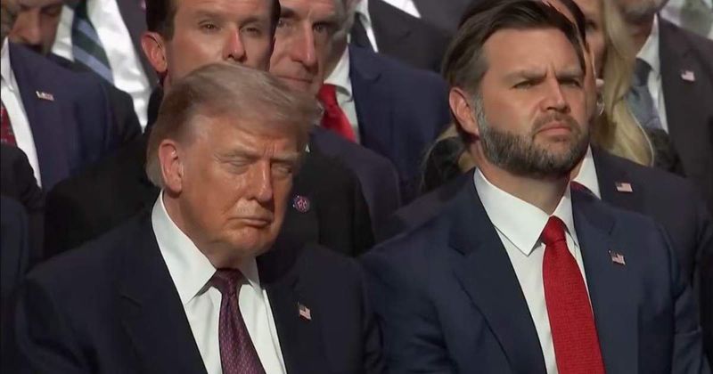 Fact Check: Did Trump fall asleep at Lindsey Graham's funeral?