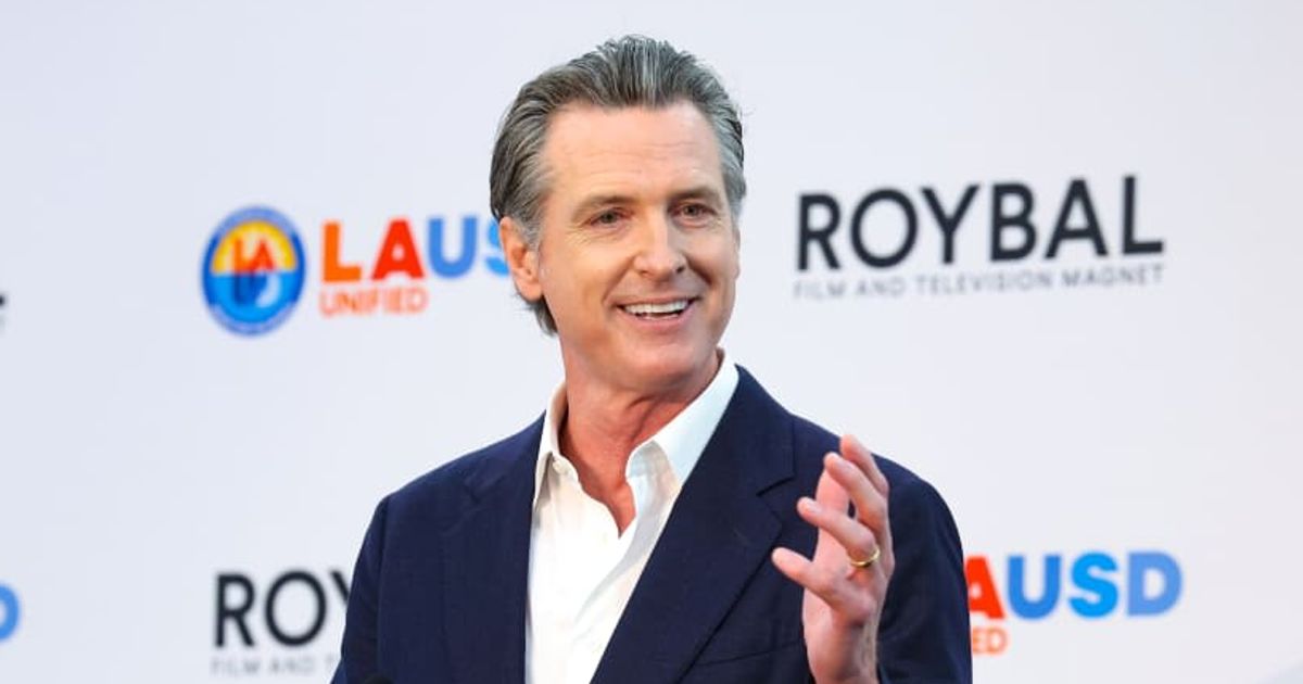 California Governor Gavin Newsom's past affair with former aide Ruby Rippey has resurfaced (Getty Images)