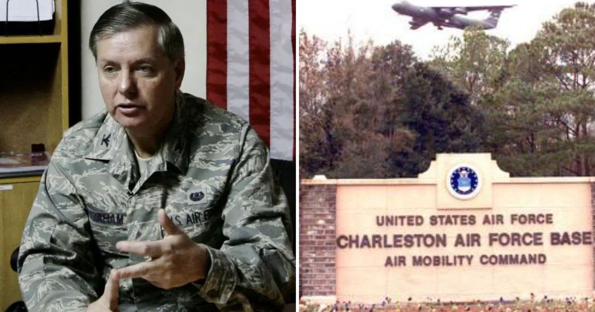 The Pentagon fast-tracked Lindsey Graham's base renaming, unlike the years-long bipartisan process that renamed Confederate Army bases (X/marionawfal)