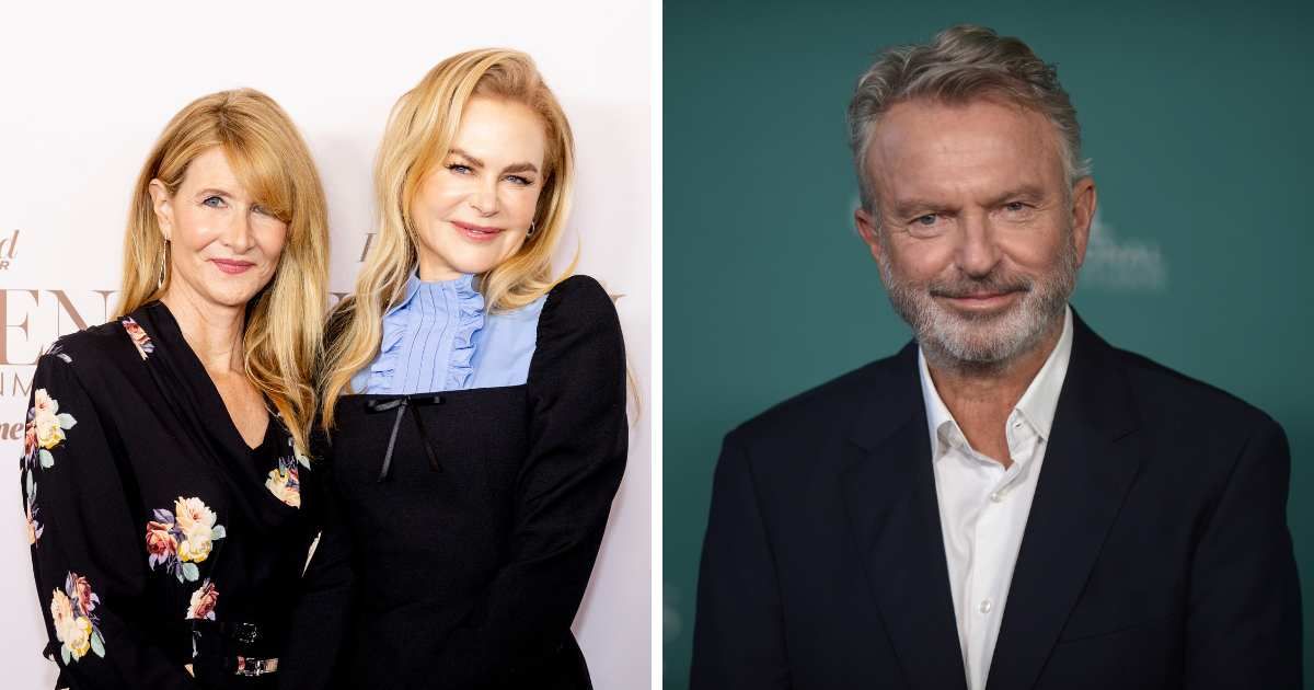 Nicole Kidman and Laura Dern honored Sam Neill by raising a glass of his Two Paddocks Pinot Noir (Getty Images)