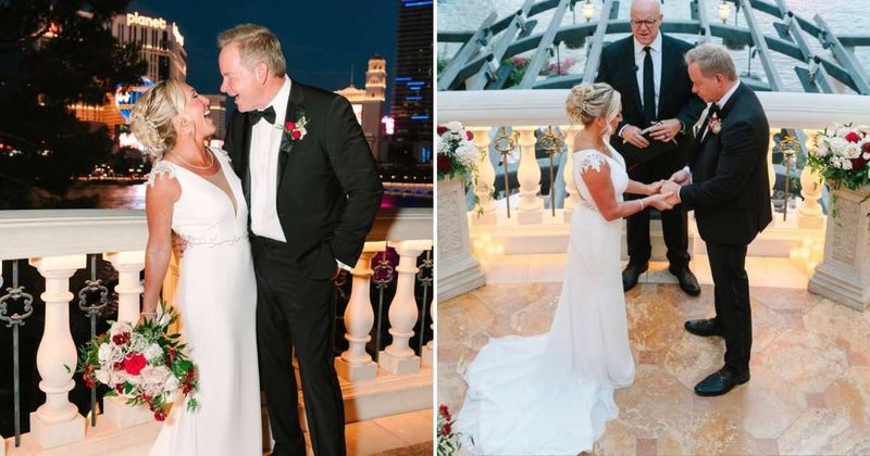 Marjorie Taylor Greene trades heels for sneakers, celebrates wedding night on Bellagio casino floor