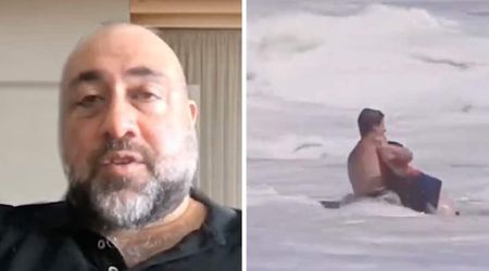 Father of boy rescued by teen lifeguard Ryder says 'another 2 or 3 seconds' would've been fatal