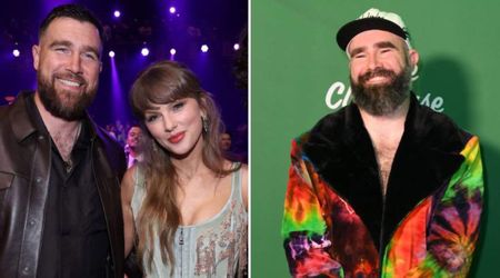 Jason Kelce admits he 'probably cried more' at Travis Kelce and Taylor Swift's wedding than his own