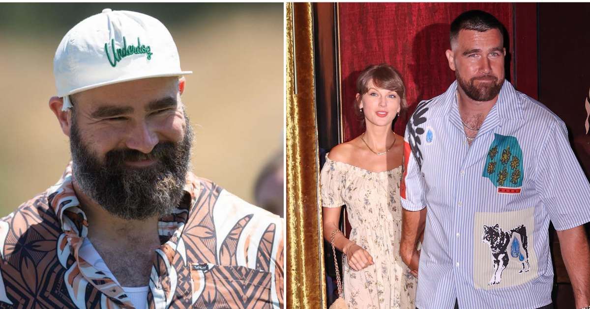Jason Kelce discussed the privacy surrounding Taylor Swift and Travis Kelce's wedding (Getty Images)