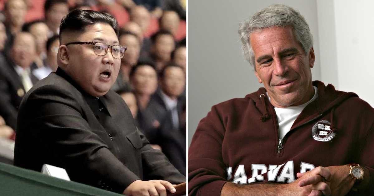 A viral rumor claimed North Korean leader Kim Jong Un demanded a firing squad for Jeffrey Epstein's associates amid renewed Epstein file scrutiny (Getty Images)